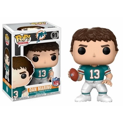 NFL Dan Marino Miami Dolphins 3 3/4"H POP! Vinyl Figure #91