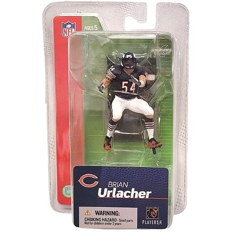NFL Brian Urlacher Chicago Bears 3"H McFarlane Figure 2004