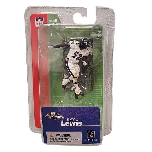 NFL Ray Lewis Baltimore Ravens 3&quot;H McFarlane Figure 2004