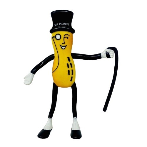 Planters Mr. Peanut 5 3/4&quot;H Bendy Figure