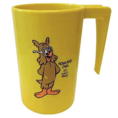 Howland Owl 4&quot;H Plastic Cup (Pogo Comics) - Paint Scratch