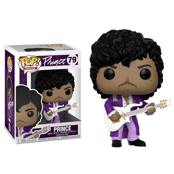 Prince "Purple Rain" 3 3/4"H POP! Rocks Vinyl Figure #79