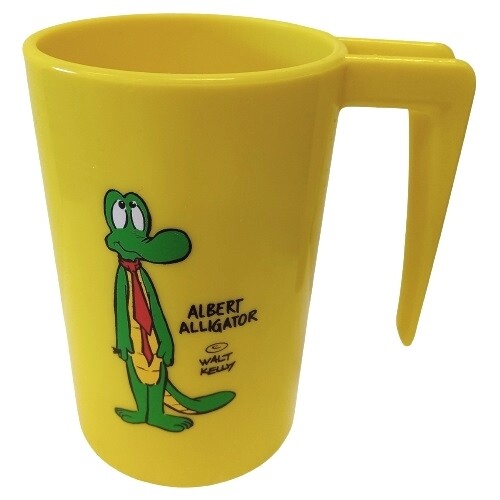 Albert Alligator 4"H Plastic Cup (Pogo Comics)