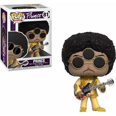 Prince "3rd Eye Girl" 3 3/4"H POP! Rocks Vinyl Figure #81