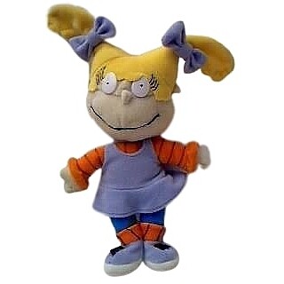 Rugrats 10&quot;H Angelica Plush Beanbag Doll