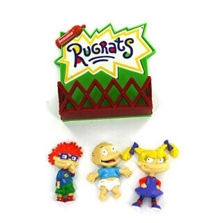 Rugrats Set of 4 Figural Memo Buddy Magnets