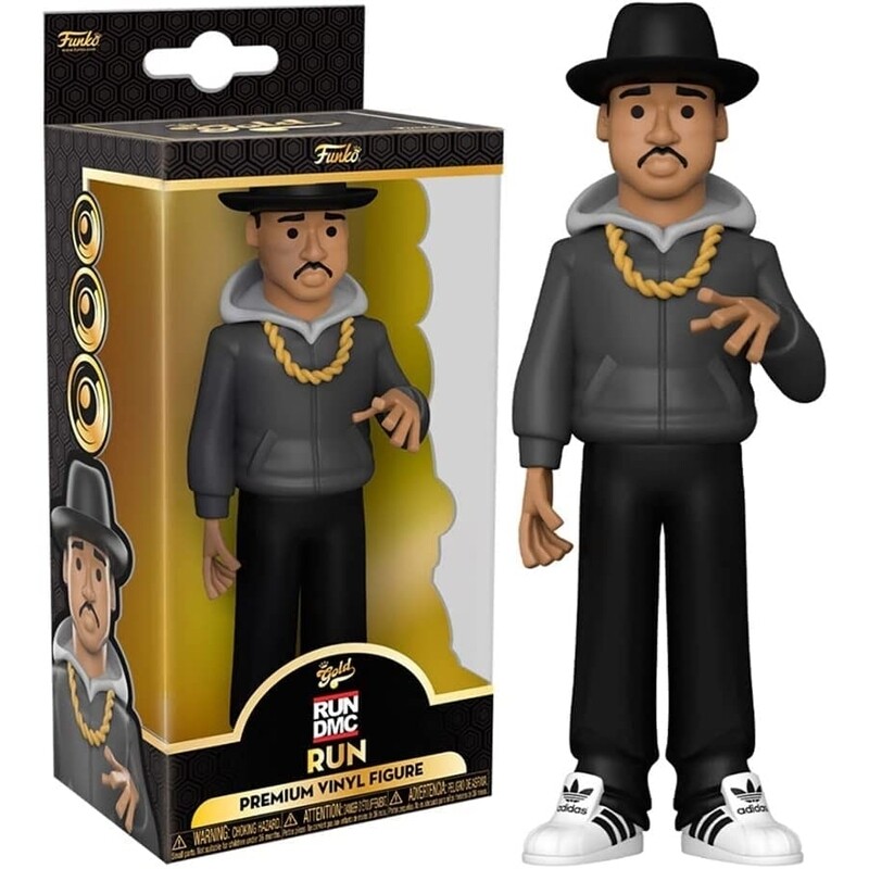 RUN from RUN DMC 5&quot;H POP! GOLD Vinyl Figure