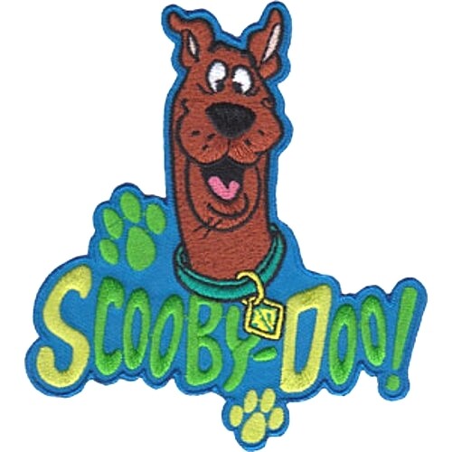 Scooby-Doo Embroidered Iron-On Patch