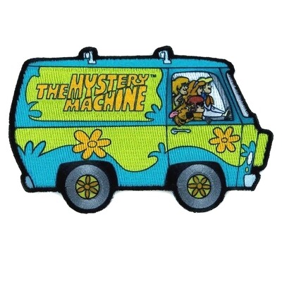 Mystery Machine Scooby-Doo Embroidered Iron-On Patch
