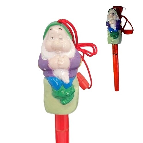 Snow White Sleepy Pen Topper with Pen