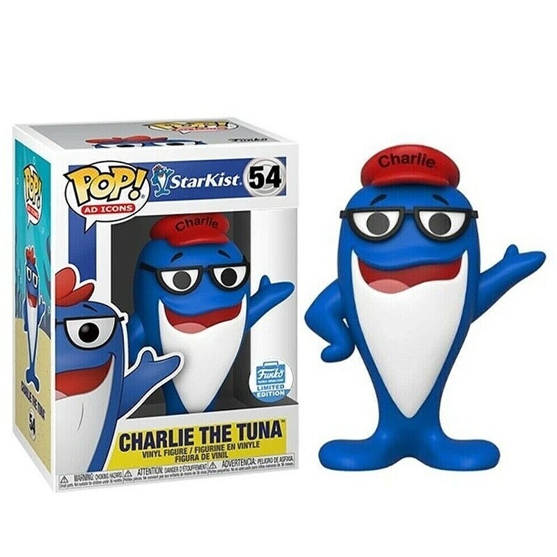 Starkist Charlie Tuna 3 3/4&quot;H POP! Ad Icons Vinyl Figure #54