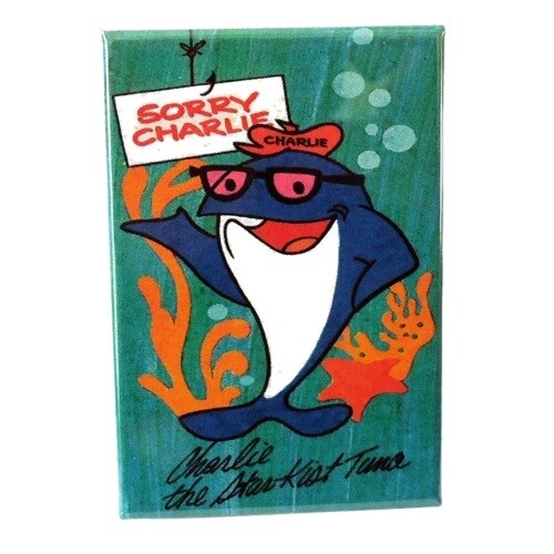 Starkist Charlie Tuna Metal Magnet