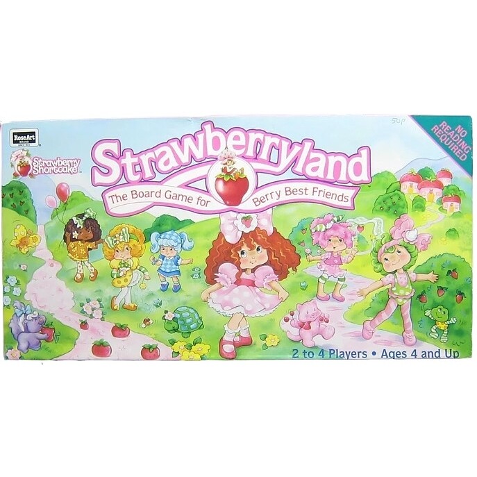 Strawberry Shortcake Strawberryland Board Game
