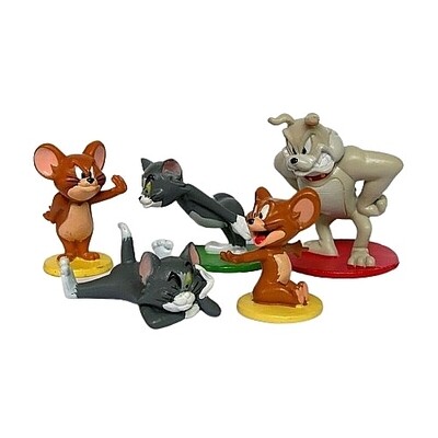 Tom & Jerry Set of 5 PVC Figures