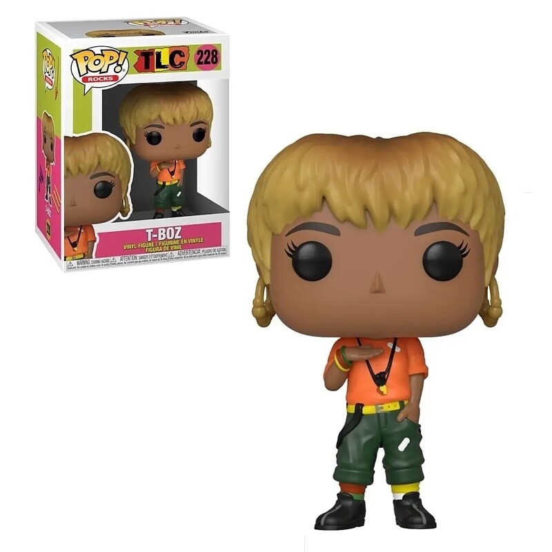 TLC T-Boz 3 3/4&quot;H POP! Rocks Vinyl Figure #228