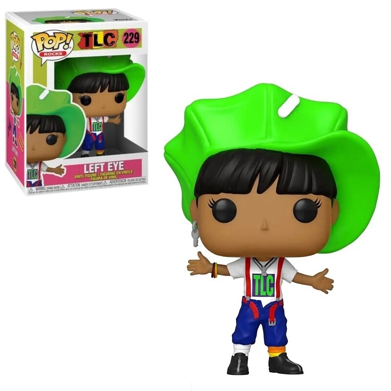 TLC Left Eye 3 3/4&quot;H POP! Rocks Vinyl Figure #229