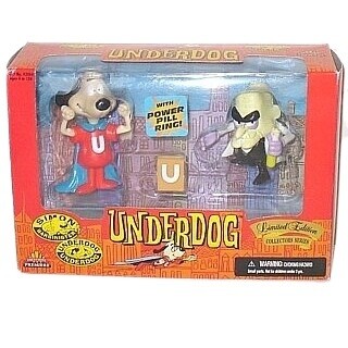 Underdog/Simon BarSinister Figure Set - Exclusive Premiere