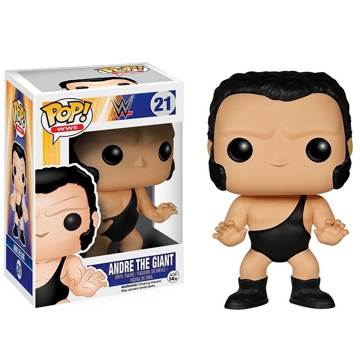Andre the Giant WWF/WWE 3 3/4&quot;H POP! Vinyl Figure #21