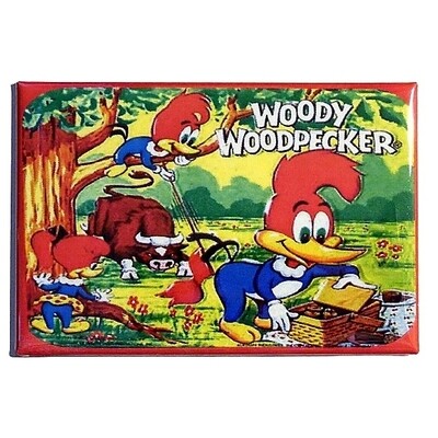 Woody Woodpecker Metal Magnet