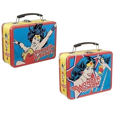 Wonder Woman Metal Lunchbox/Tote