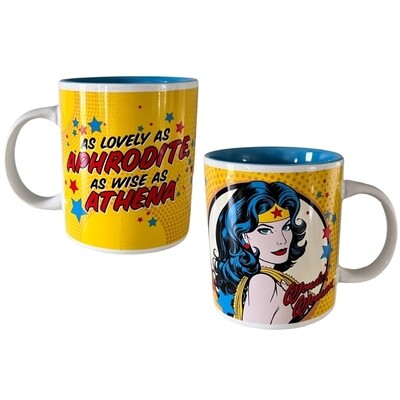 Wonder Woman Aphrodite/Athena 12 Ounce Ceramic Mug