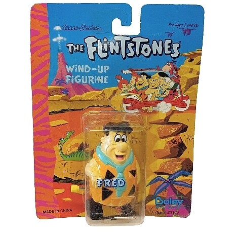 Fred Flintstone Wind-Up Walker Figure