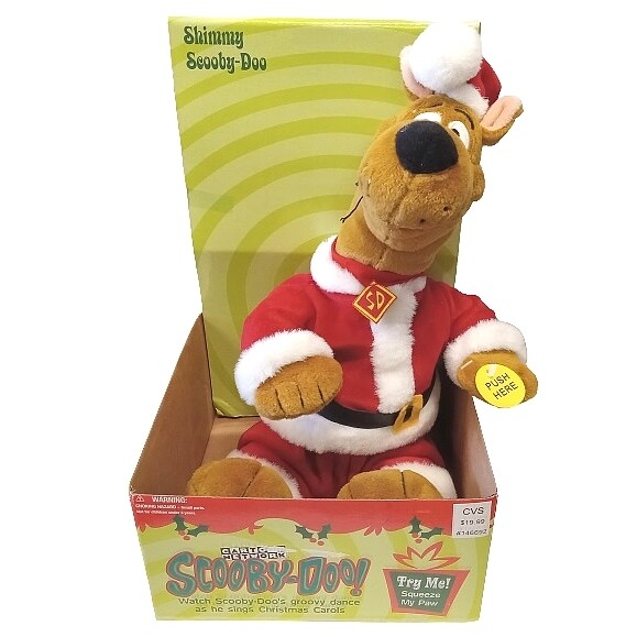 Shimmy Scooby-Doo Christmas Interactive Plush