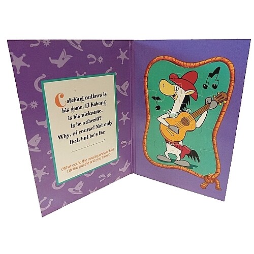 Hanna-Barbera Quick Draw McGraw and Baba Looey Puzzle