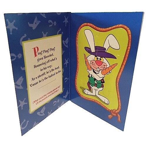 Hanna-Barbera Ricochet Rabbit and Droop-A-Long Puzzle