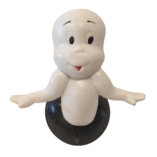 Casper 3&quot;H PVC Figure on Suction Cup