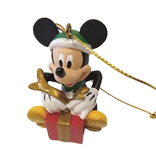 2&quot;H Mickey Mouse Christmas Ornament