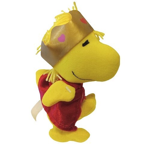 7"H Woodstock Plush with Crown
