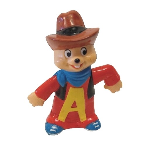 The Chipmunks Alvin Cowboy PVC Figure