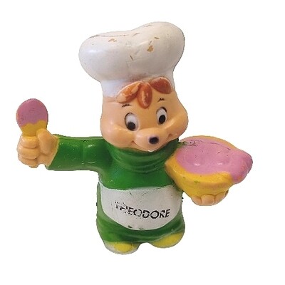 The Chipmunks Theodore Chef PVC Figure