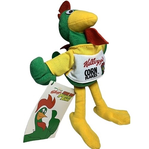 Kellogg&#39;s Corny the Rooster Breakfast Bunch Beanbag Character