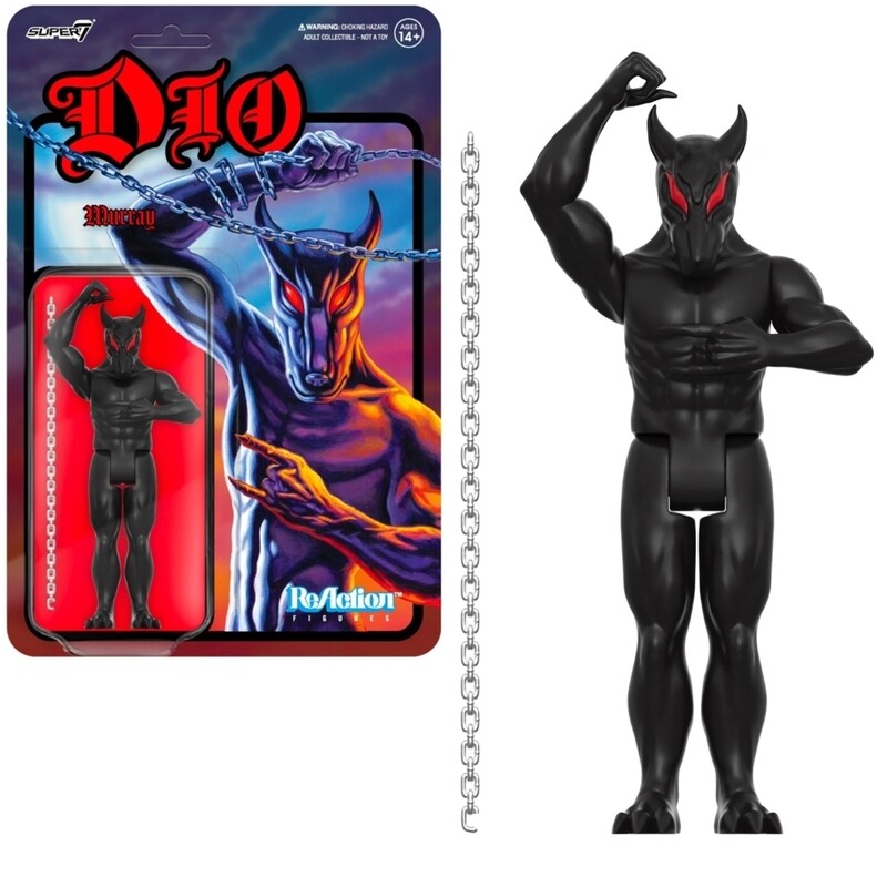 Dio 3 3/4&quot;H Murray from Dio&#39;s Holy Diver ReAction Figure