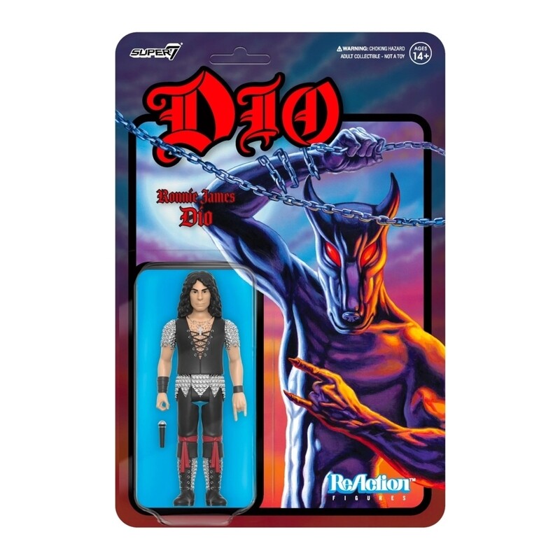 Ronnie James Dio 3 3/4"H Holy Diver ReAction Figure