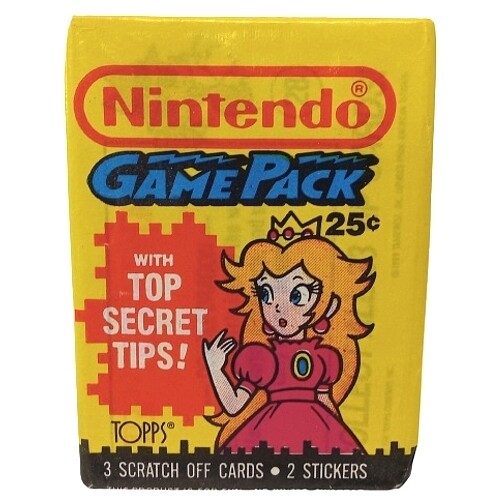 Nintendo GamePack Scratch-Off Cards