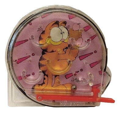 Garfield Mini Plastic Pinball Game
