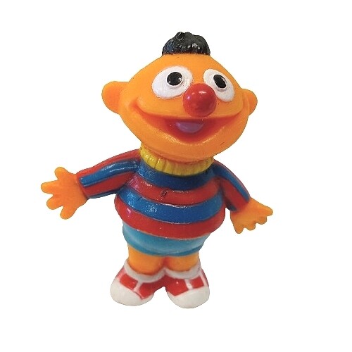 Sesame Street 2 1/2"H Baby Ernie PVC Figure