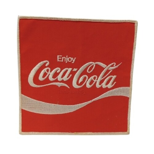Coca-Cola 6" x 6" Embroidered Patch