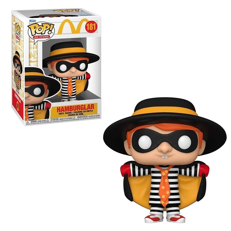 Hamburglar 3 3/4&quot;H POP! Vinyl Figure Ad Icons #181