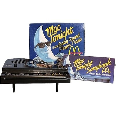 McDonald's Mac Tonight Baby Baby Grand Player Piano