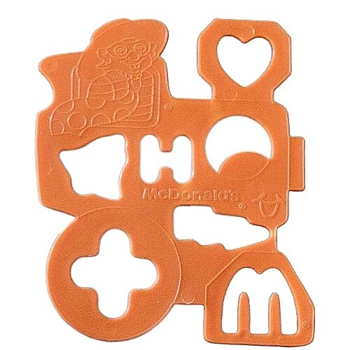 McDonald's Hamburglar Plastic Stencil