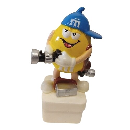 M&amp;M YELLOW Square Base 3 1/2&quot;H Topper - Photographer
