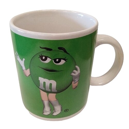 M&M GREEN Ceramic Mug