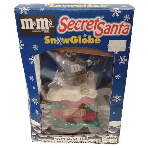 M&amp;M&#39;s Secret Santa SnowGlobe