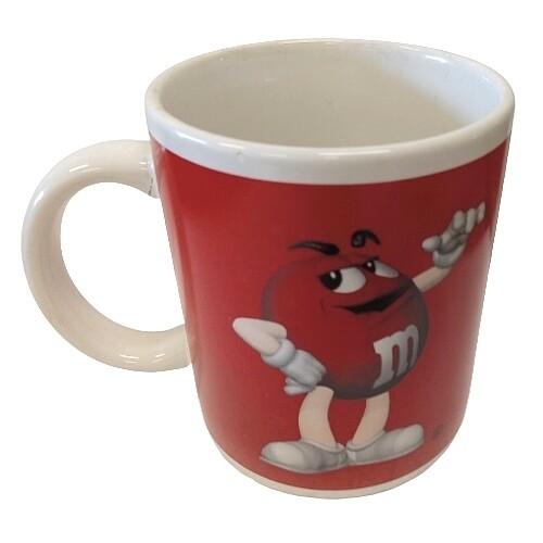 M&amp;M RED Ceramic Mug