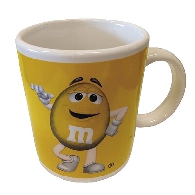 M&amp;M YELLOW Ceramic Mug