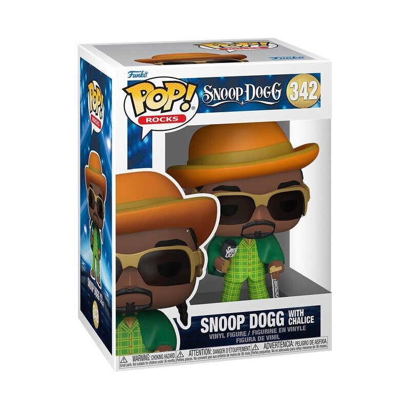 Snoop Dogg with Chalice 3 3/4"H POP! Vinyl Figure #342